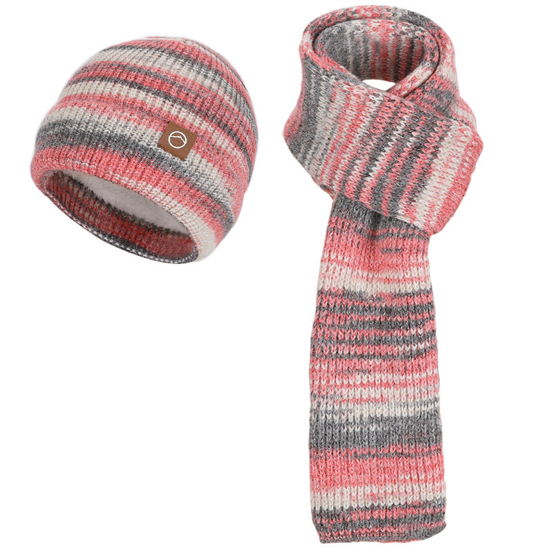 3-teiliges Winter-Set: Mütze, Schal und Touchscreen-Handschuhe