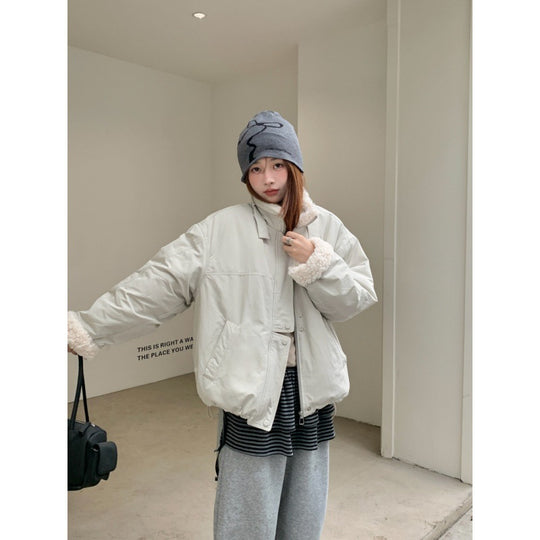 Damen-Parka mit Lammfleece-Futter