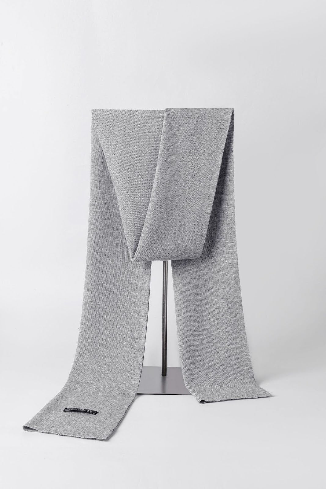 Herren-Strickschal, 195x28cm