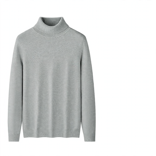 Herren-Rollkragenpullover, gefüttert