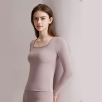 Oberteil mit Cups Rosa-Violett