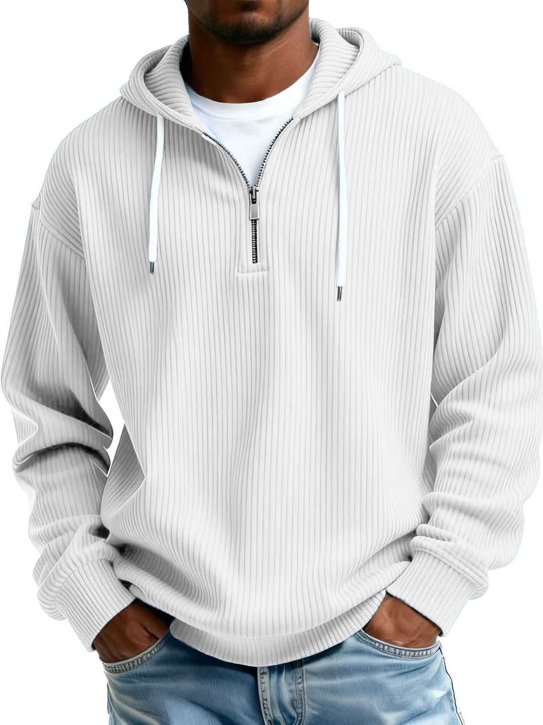 Herren Kapuzenpullover mit Reißverschluss