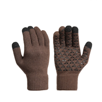 Rutschfeste Handschuhe Braun