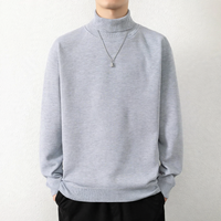 Hellgrau Fleece dick