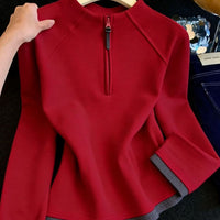 Rot Fleece-Futter Baumwolle