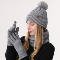 B9 Gerste 3er Set Grau
