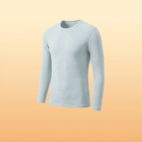 Zartes Blau Herrenoberteil