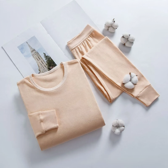 Baumwoll-Thermo-Unterwäsche-Set für Paare