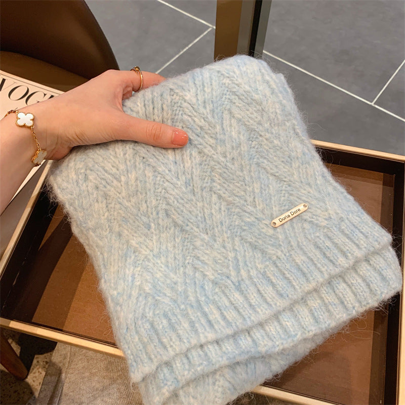 Strickschal aus Alpakawollmischung für Damen
