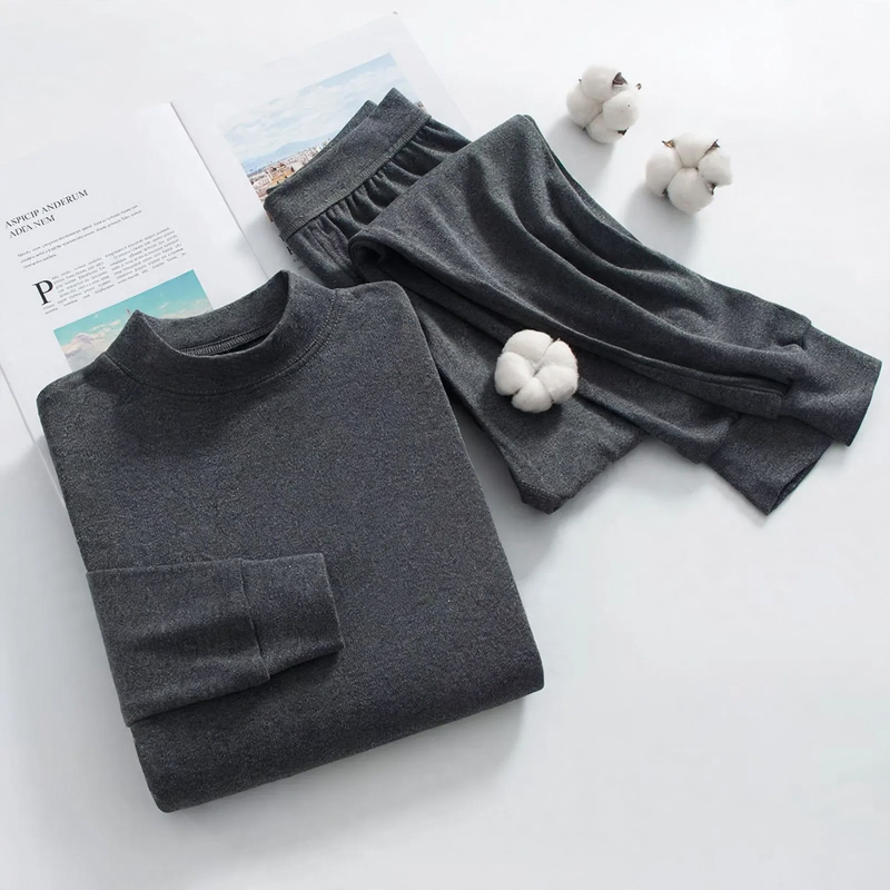 Baumwoll-Thermo-Unterwäscheset für Damen und Herren