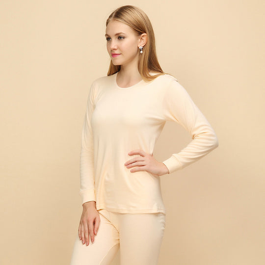 Baumwoll-Thermo-Set, Rundhalsausschnitt, Unisex