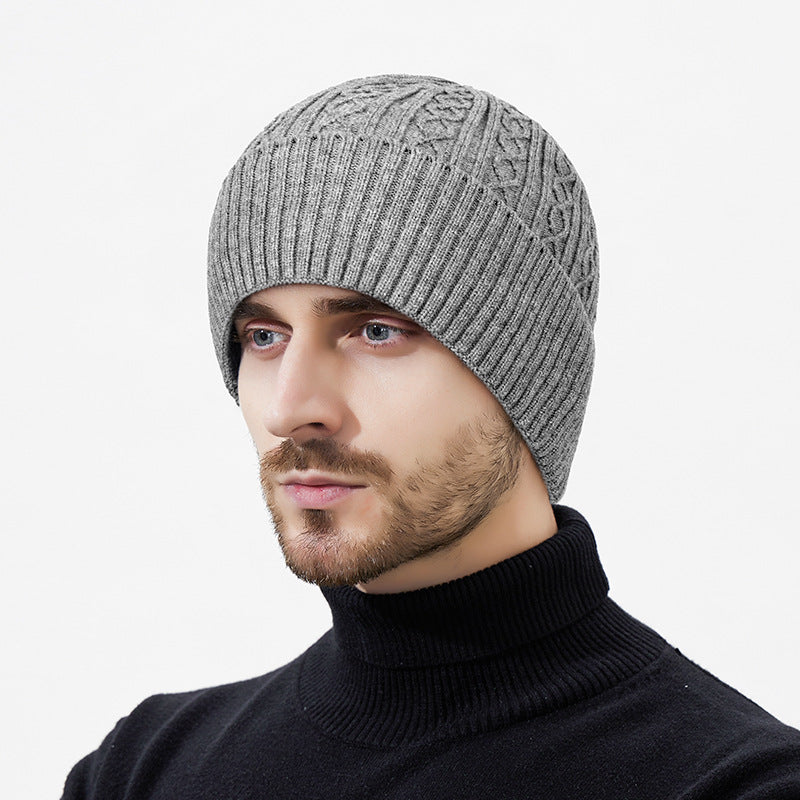Strickmütze und Halswärmer Set, Einheitsgröße