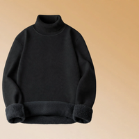 Dickeres Fleece Schwarz