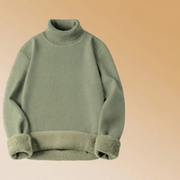 Dickeres Fleece Khakigrün
