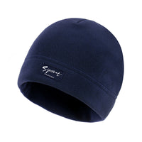 Dunkelblau Fleece Wärme-Mütze