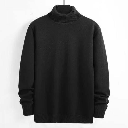 Herren-Rollkragenpullover, modisch, vielseitig kombinierbar