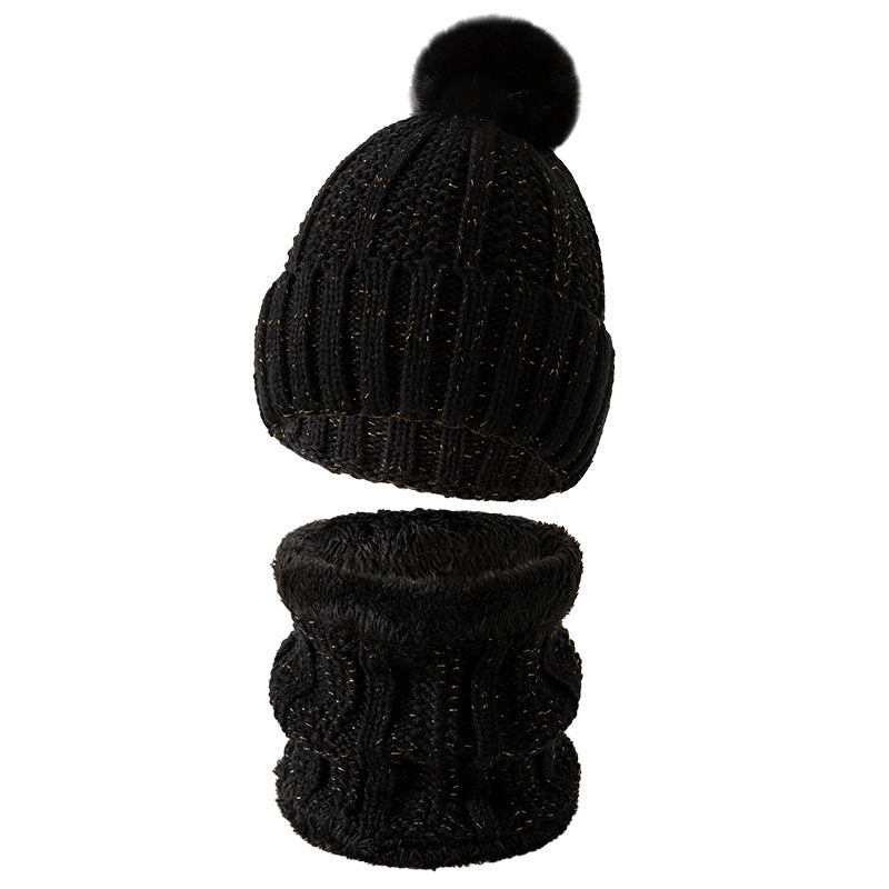 Winter-Set: Mütze und Handschuhe, gefüttert