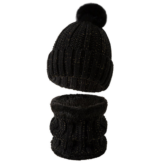 Winter-Set: Mütze und Handschuhe, gefüttert