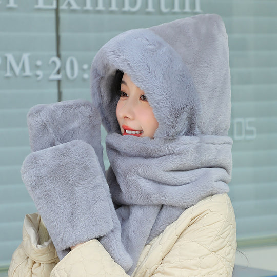Winter-Set: Mütze und Schal