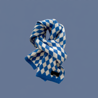 Kleinblau kleine Rauten