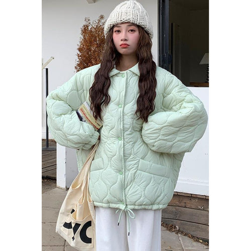 Gesteppte Winterjacke mit Lammfleece-Futter