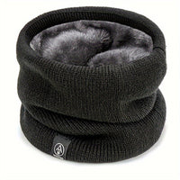 Schwarz verdickt Fleece