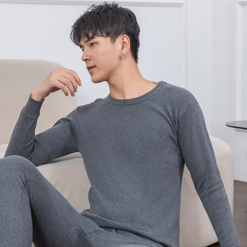 Baumwoll-Thermo-Set, Rundhalsausschnitt, Unisex