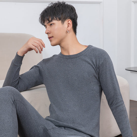 Baumwoll-Thermo-Set, Rundhalsausschnitt, Unisex