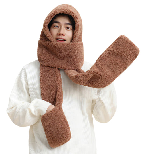 Winter-Set für Herren: Mütze, Schal und Handschuhe