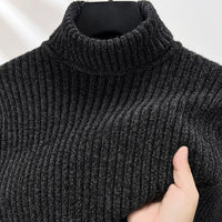 8177 Rollkragen Grau
