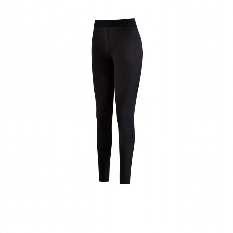 Damen-Thermo-Unterwäscheset mit Stehkragen, elastisch