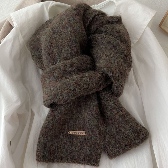 Strickschal aus Alpakawollmischung, modisch