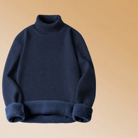Marineblau 650g Fleece Verdickt