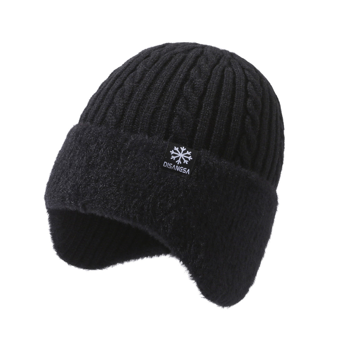 Winter-Set: Strickmütze und Schal, gefüttert