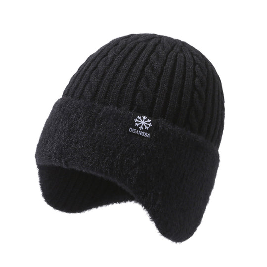 Winter-Set: Strickmütze und Schal, gefüttert