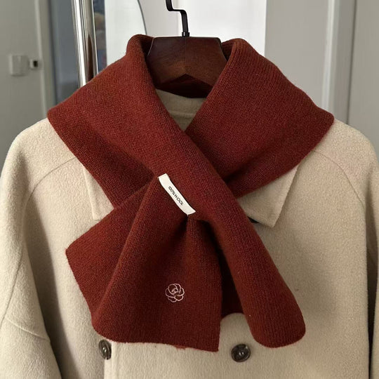 Strickschal aus 100% Wolle