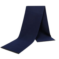 Einfarbig Marineblau