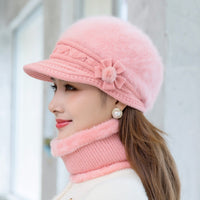 Glatte Mütze Rosa
