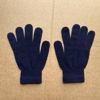 Handschuhe Marineblau
