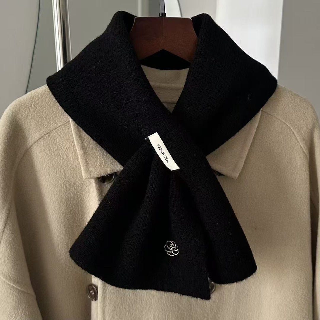 Strickschal aus 100% Wolle