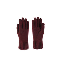 Weinrot Handschuhe