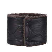 Lammfleece Schwarz