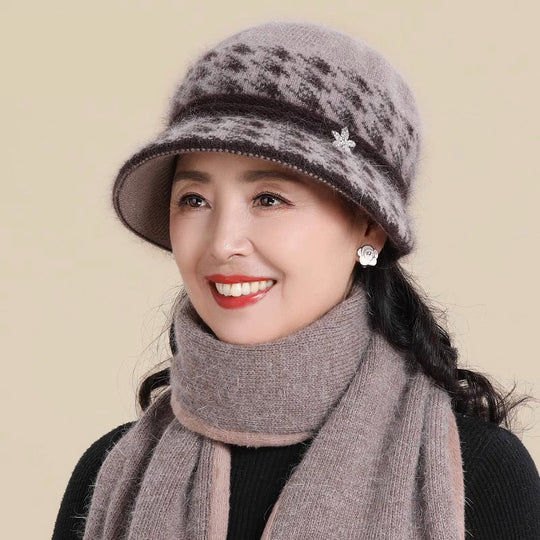Strickmütze für Damen, warmes Winter-Accessoire