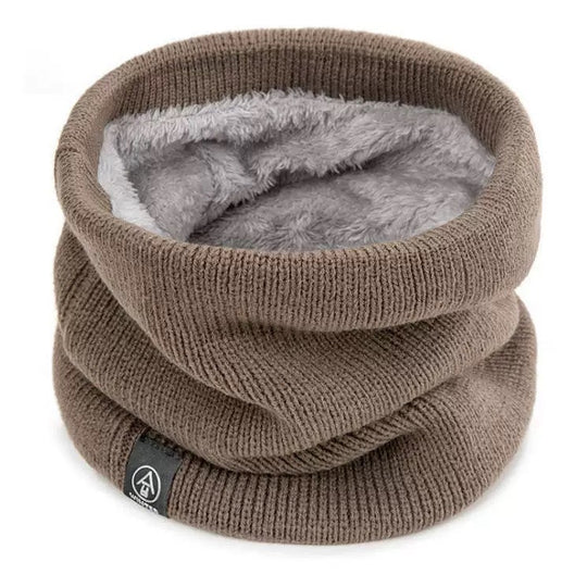 Gefütterter Strickschal, wärmend, für den Winter