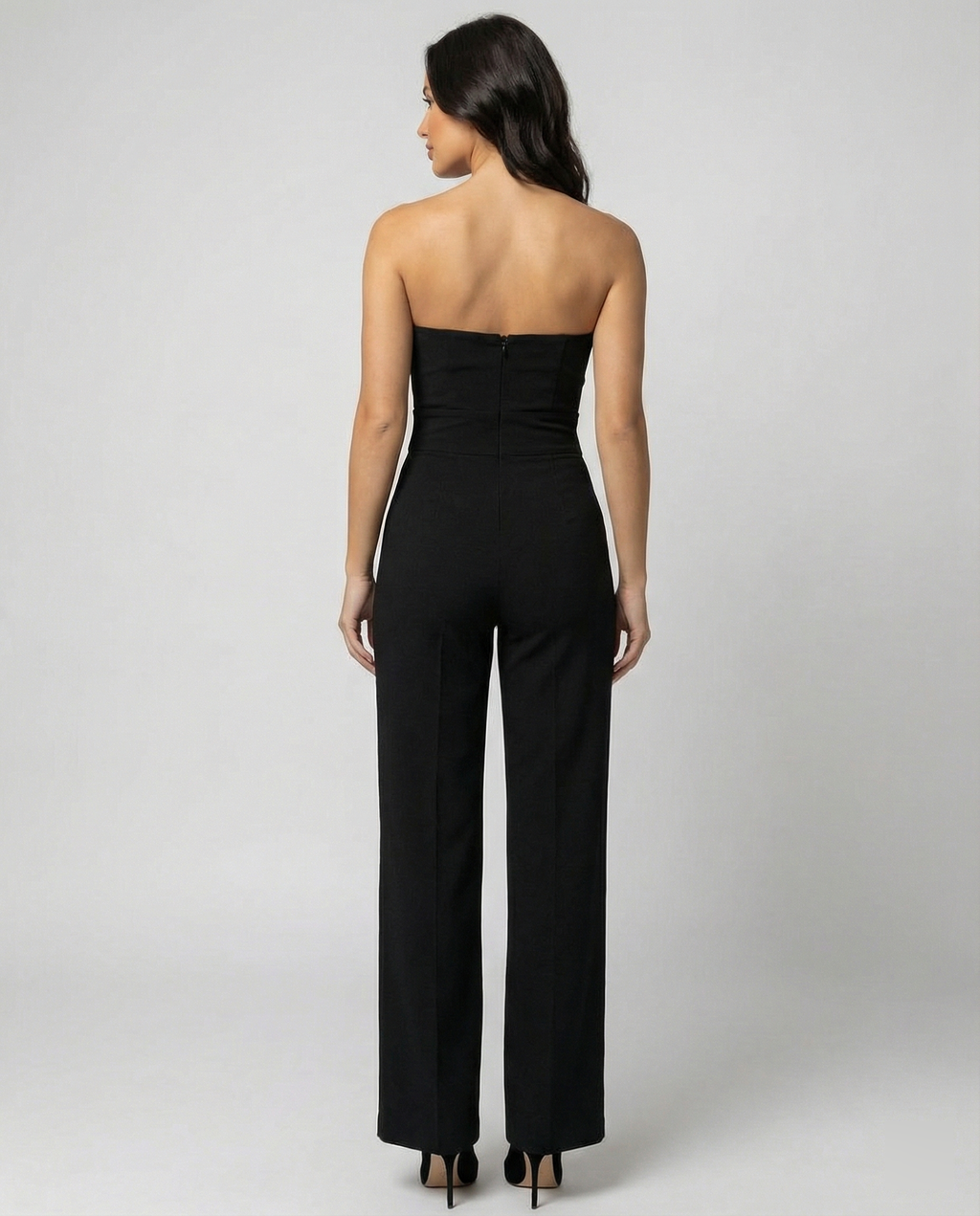 Off-Shoulder Korsett Jumpsuit