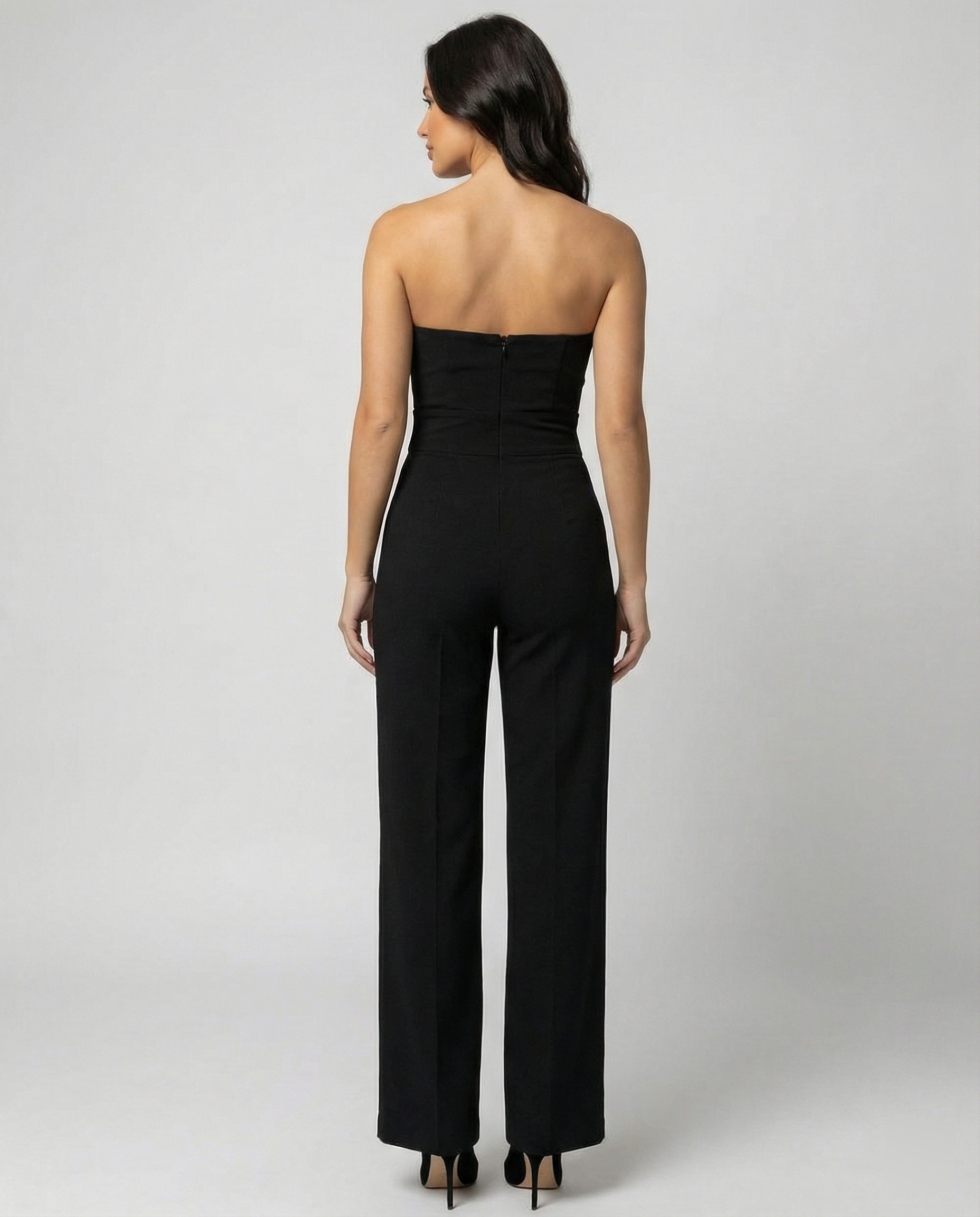 Off-Shoulder Korsett Jumpsuit