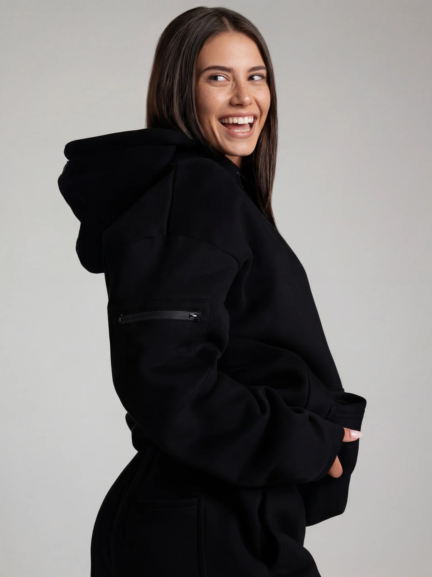 H&H Airplane Mode Travel Hoodie