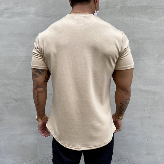 I T-Shirt aus Elastischem Sportmaterial