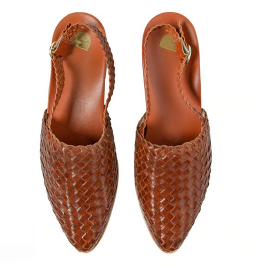 Handgeflochtene Sandalen