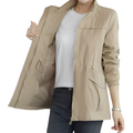 Stylische Jacke mit verstellbarem Bund für Frauen